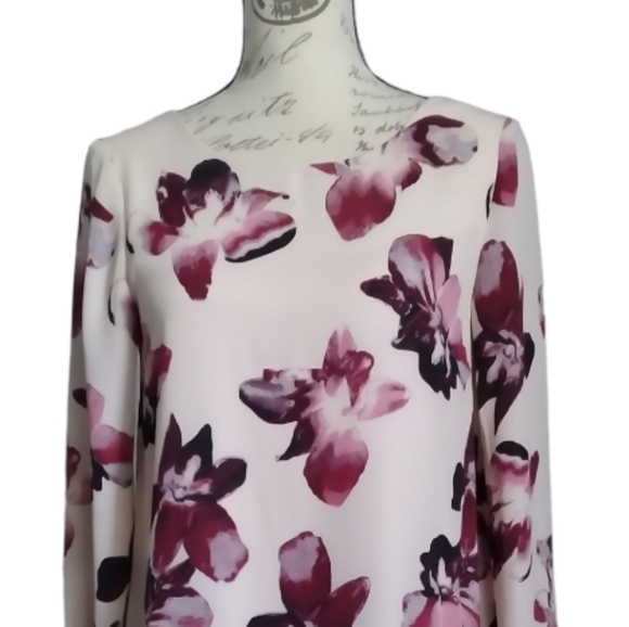 4/$20 NWOT Dex Chic Floral Print Long Sleeve Mini Dress - Picture 6 of 10